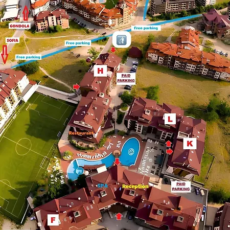 Belvedere 1bedroom With Kitchen Апартаменты *